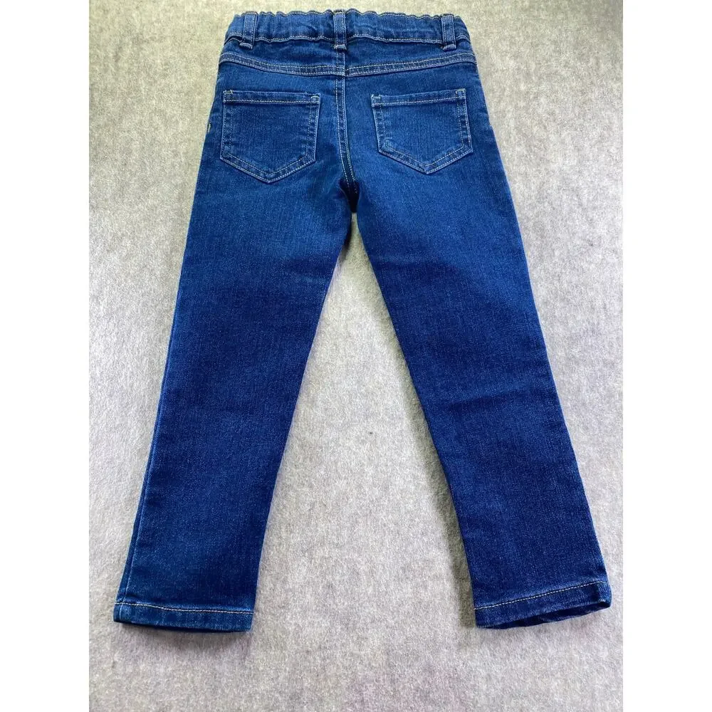 Garanimals Girls Skinny Fit Blue Adjustable Waist Jeans Size 4T